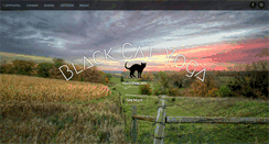 Desktop Screenshot of blackcatyoga.com